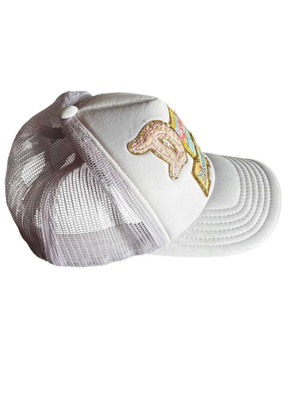 Disney Parks x Stoney Clover Lane Disneyland Patch Trucker Hat 🤍🏰 - Picture 3 of 7